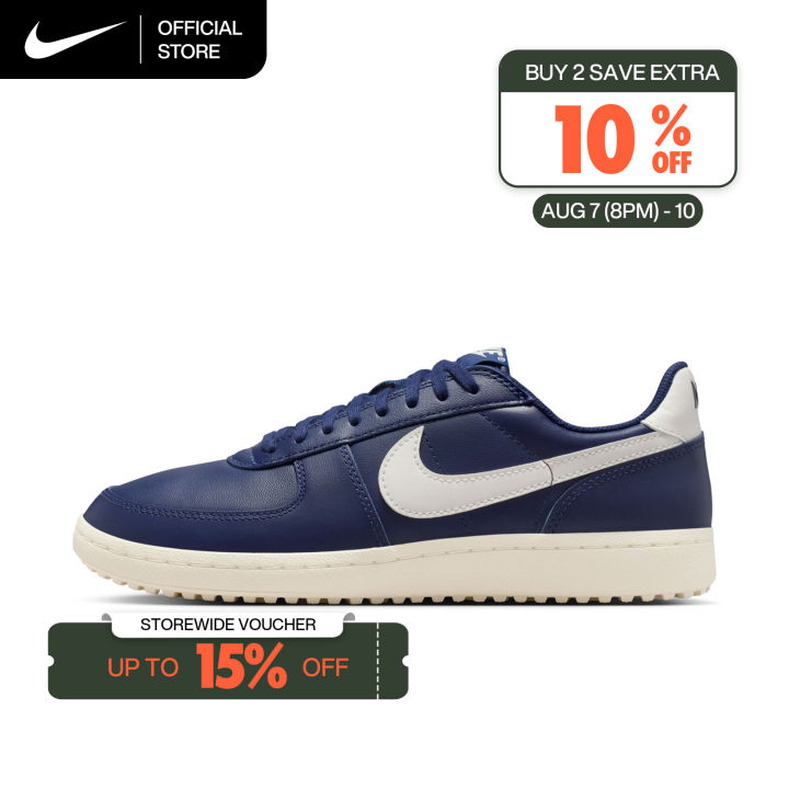 Nike Men's Field General Leather Shoes - Midnight Navy [IH1343-400] | Lazada Malaysia