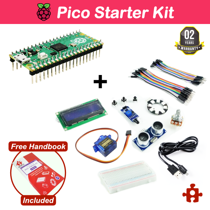 Raspberry Pi Pico Starter Kit + 2 Yr Warranty | Lazada Malaysia