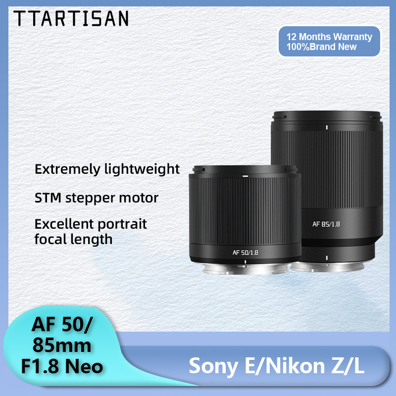 TTArtisan 50mm 85mm F1.8 Neo AF Auto Focus Large Aperture Fixed Full Frame Lens For E Z | Shopee Malaysia