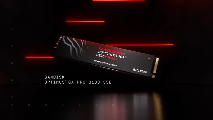 SANDISK Optimus™ GX PRO 8100 PCIe® 5.0 NVMe™ SSD (1TB/ 2TB) | Lazada Malaysia