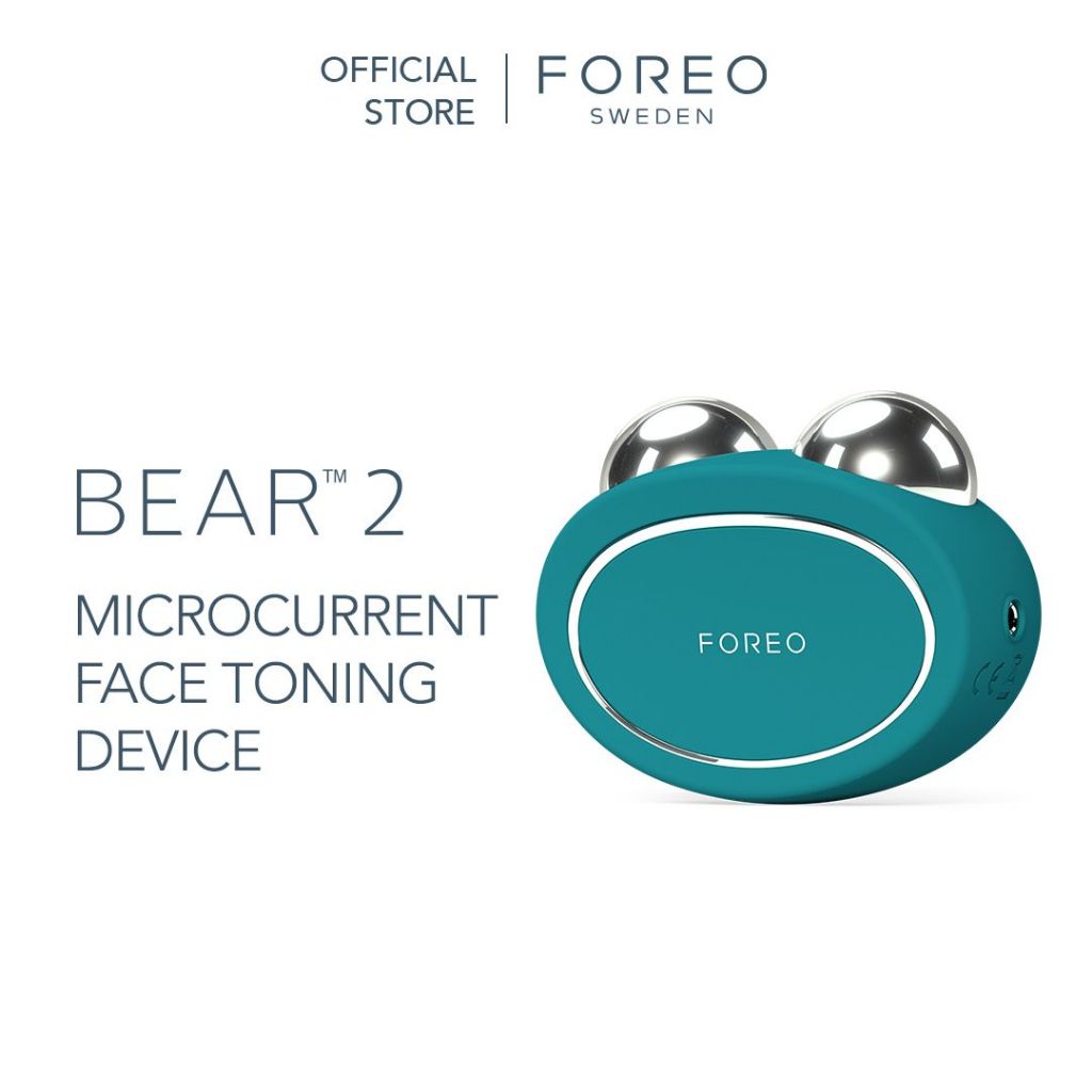 [Ưu đãi độc quyền] Máy Nâng Cơ Và Làm Săn Chắc Da Mặt Bằng Vi Dòng Điện FOREO BEAR 2 - Dụng Cụ Tạo Hình Khuôn Mặt Chống Lão Hóa | Nâng Cơ Mặt Tức Thì | Thiết Bị Chăm Sóc Da Không Xâm Lấn