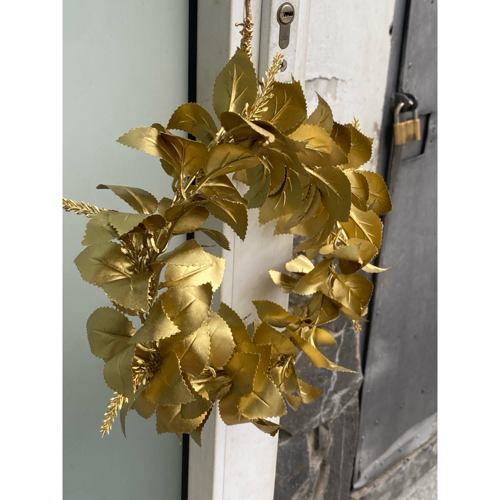 VÒNG NGUYỆT QUẾ LÁ DÀY MÀU VÀNG GOLD CHO TRẺ EM VÀ NGƯỜI LỚN TỚI 60KG | Shopee Việt Nam