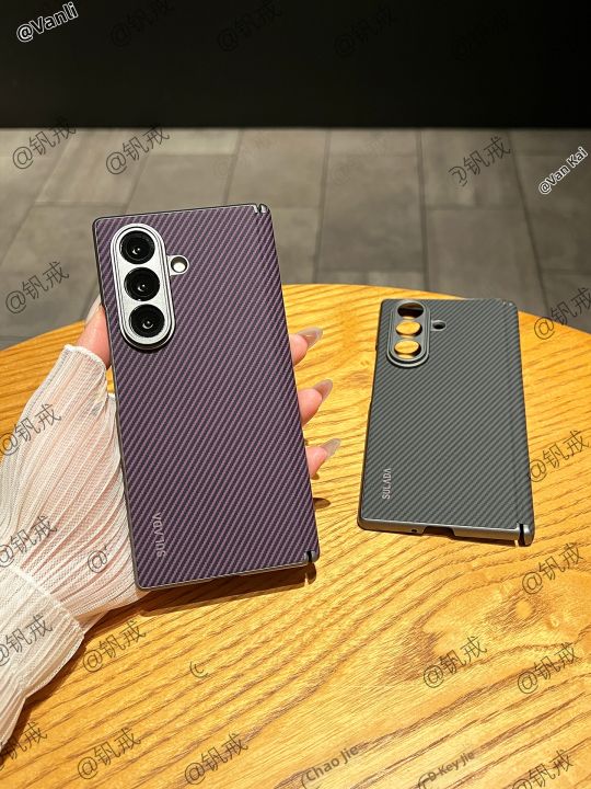Slim Anti-drop Carbon Fiber Full Protection Case for Samsung Z Fold Phone