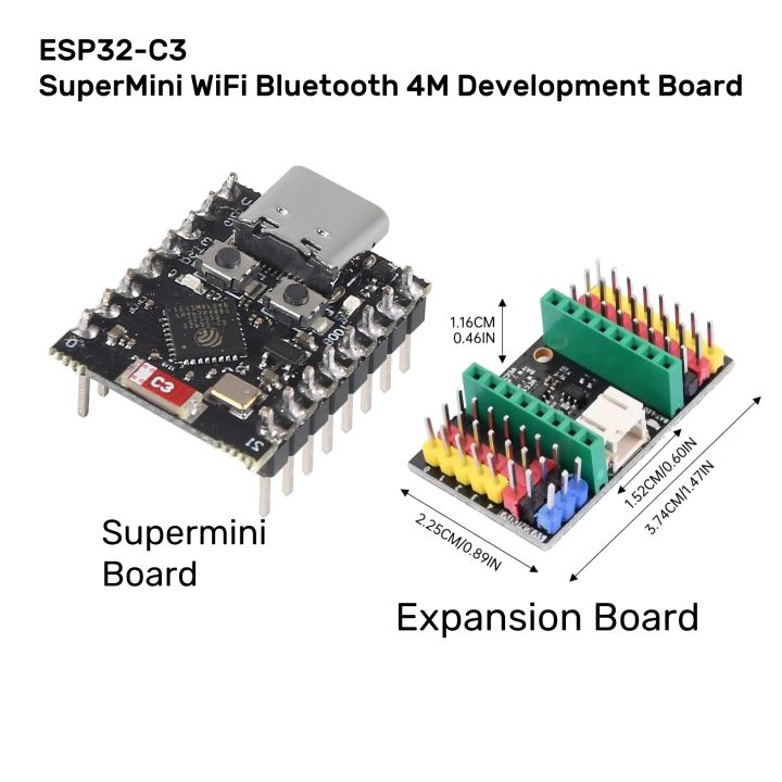 ESP32-C3 ESP32-S3 ESP32-H2 ESP32-C6 Development Board ESP32 C3 SuperMini WiFi Bluetooth ESP32C3 Expansion board | Lazada Malaysia