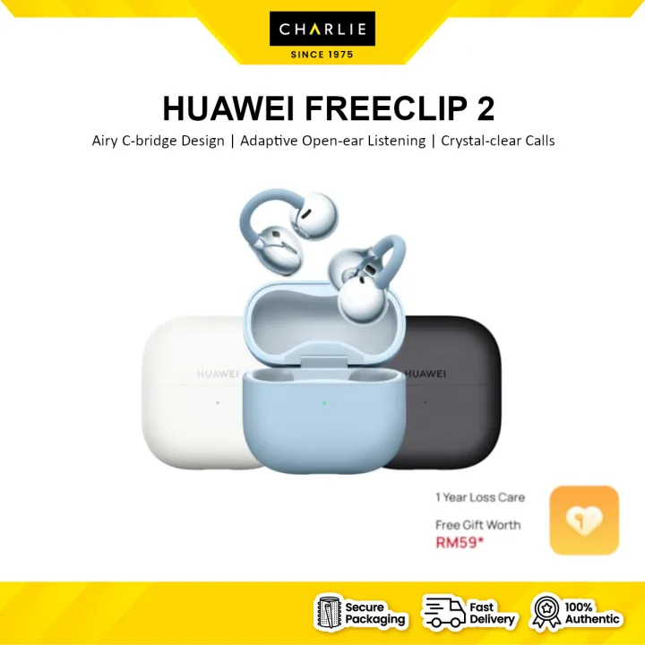 HUAWEI FREECLIP 2 | EARPHONE | ORIGINAL HUAWEI MALAYSIA