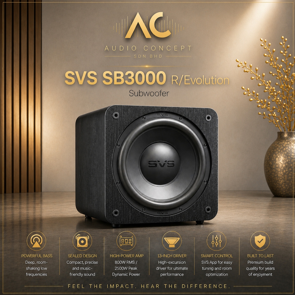 SVS SB-3000 R/Evolution Subwoofer | Shopee Malaysia