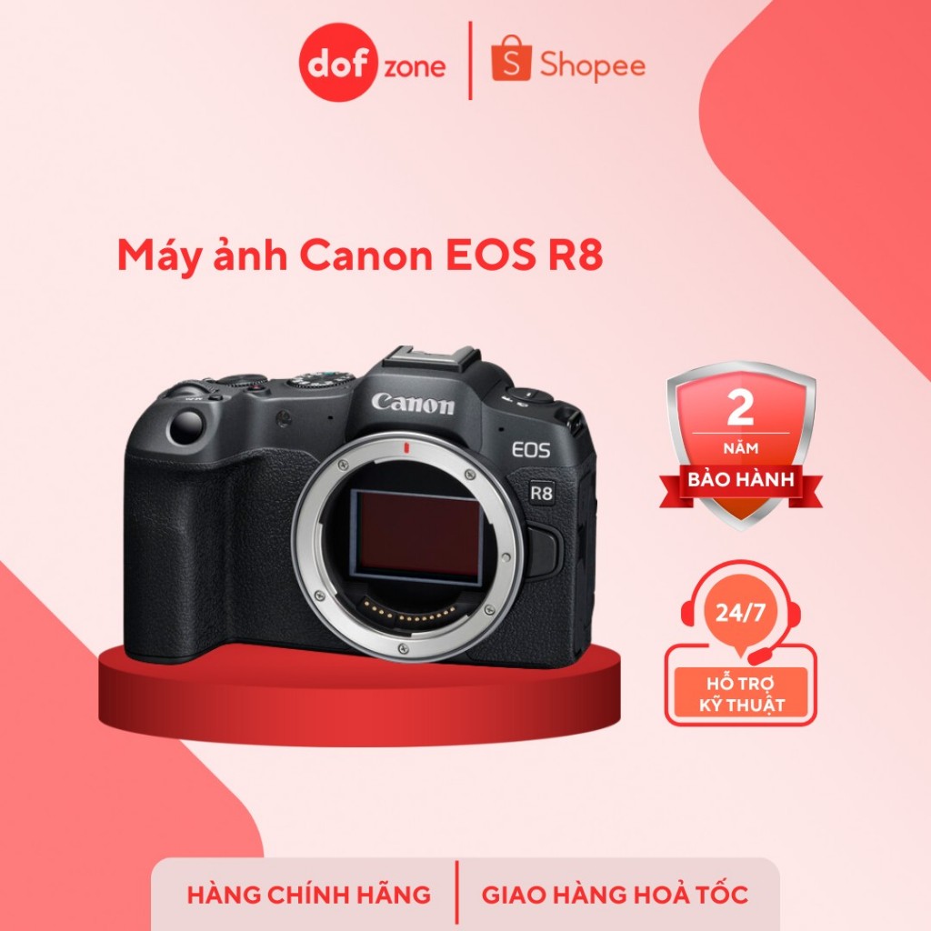 Máy ảnh Canon EOS R8 (Canon R8) - BH 24 Tháng - Chính hãng | Shopee Việt Nam