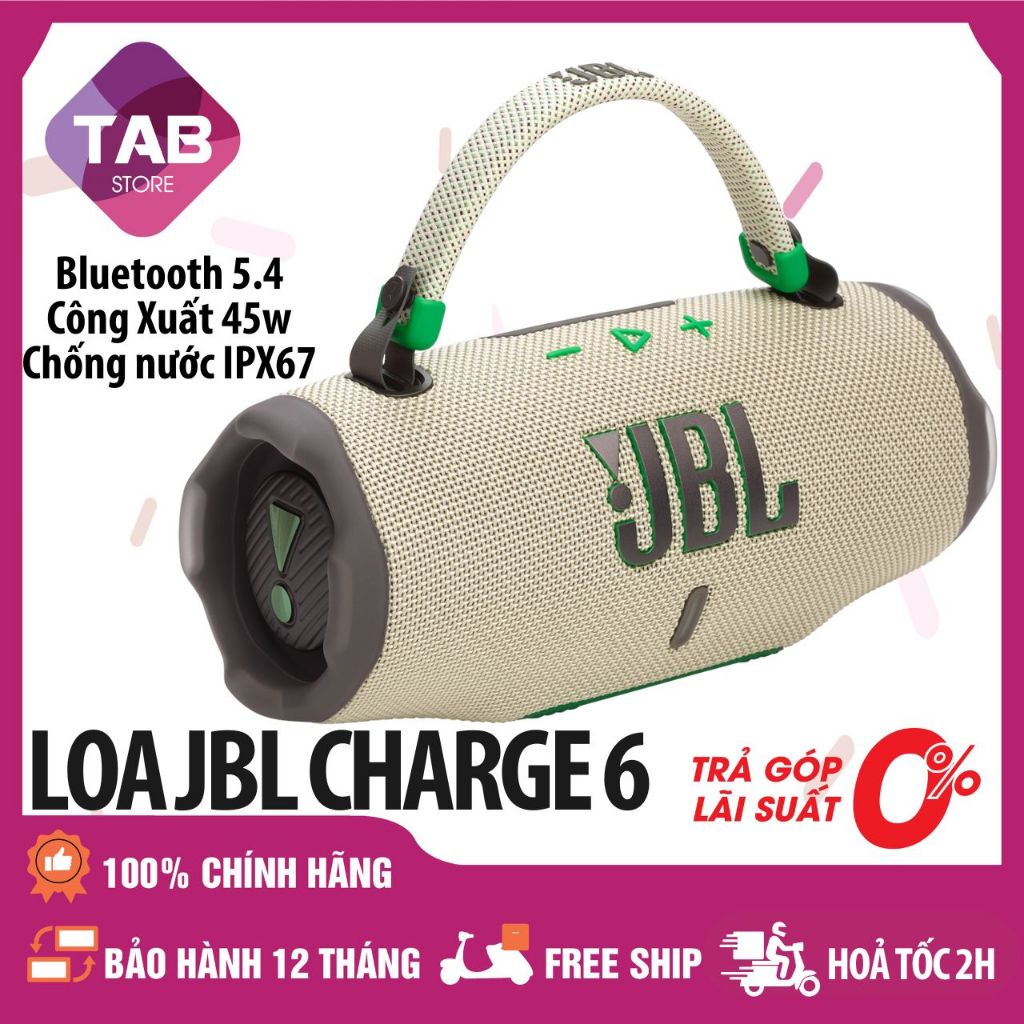 Loa JBL CHARGE 6 Chính Hãng - Bảo Hành 12 Tháng | Shopee Việt Nam