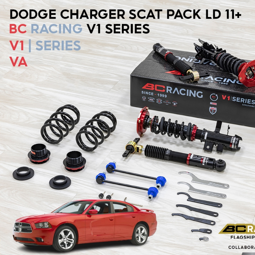DODGE CHARGER SCAT PACK LD 11+ BC Racing V1 Series High Low Soft Hard Adjustable Absorber | Shopee Malaysia