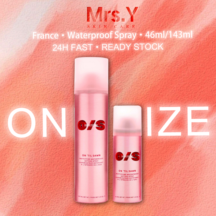 One Size On 'Til Dawn Duo Mattifying Waterproof Setting Spray 46ml/143ml | Lazada Malaysia