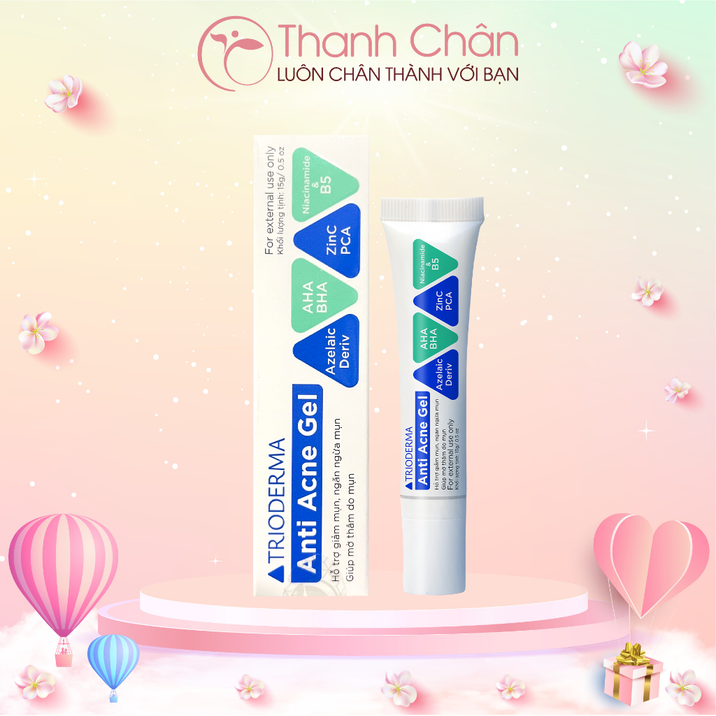 Gel chấm mụn Trioderma Anti Acne Gel 15g | Shopee Việt Nam