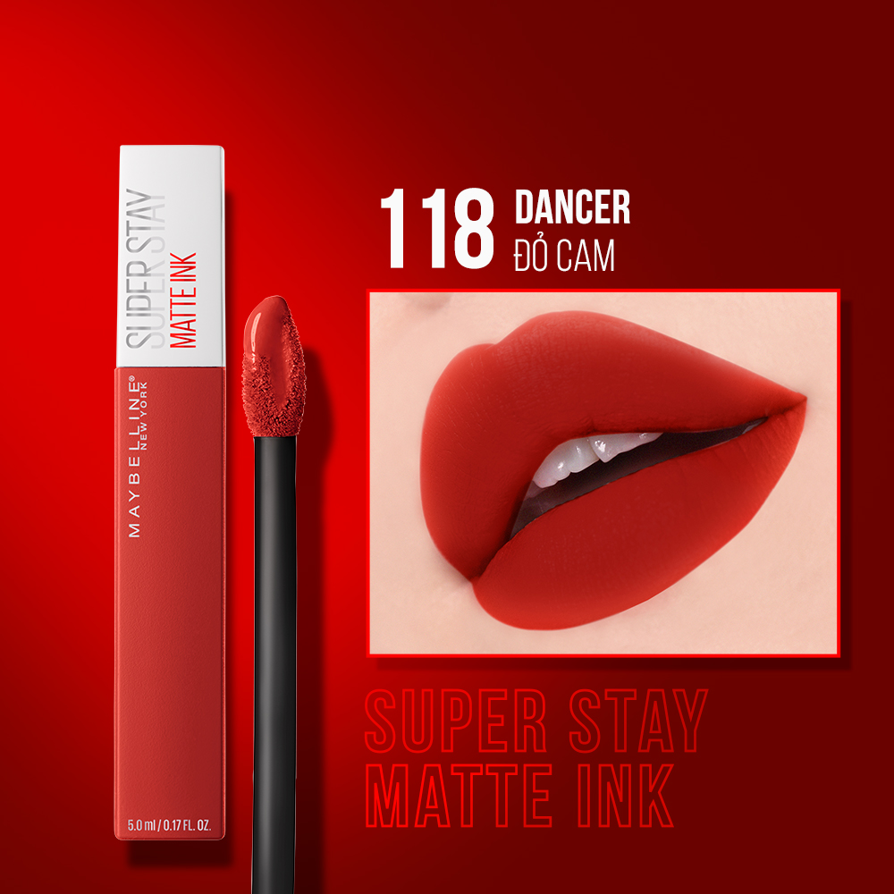 Son Kem Lì Maybelline NY Superstay Matte Ink 5ml