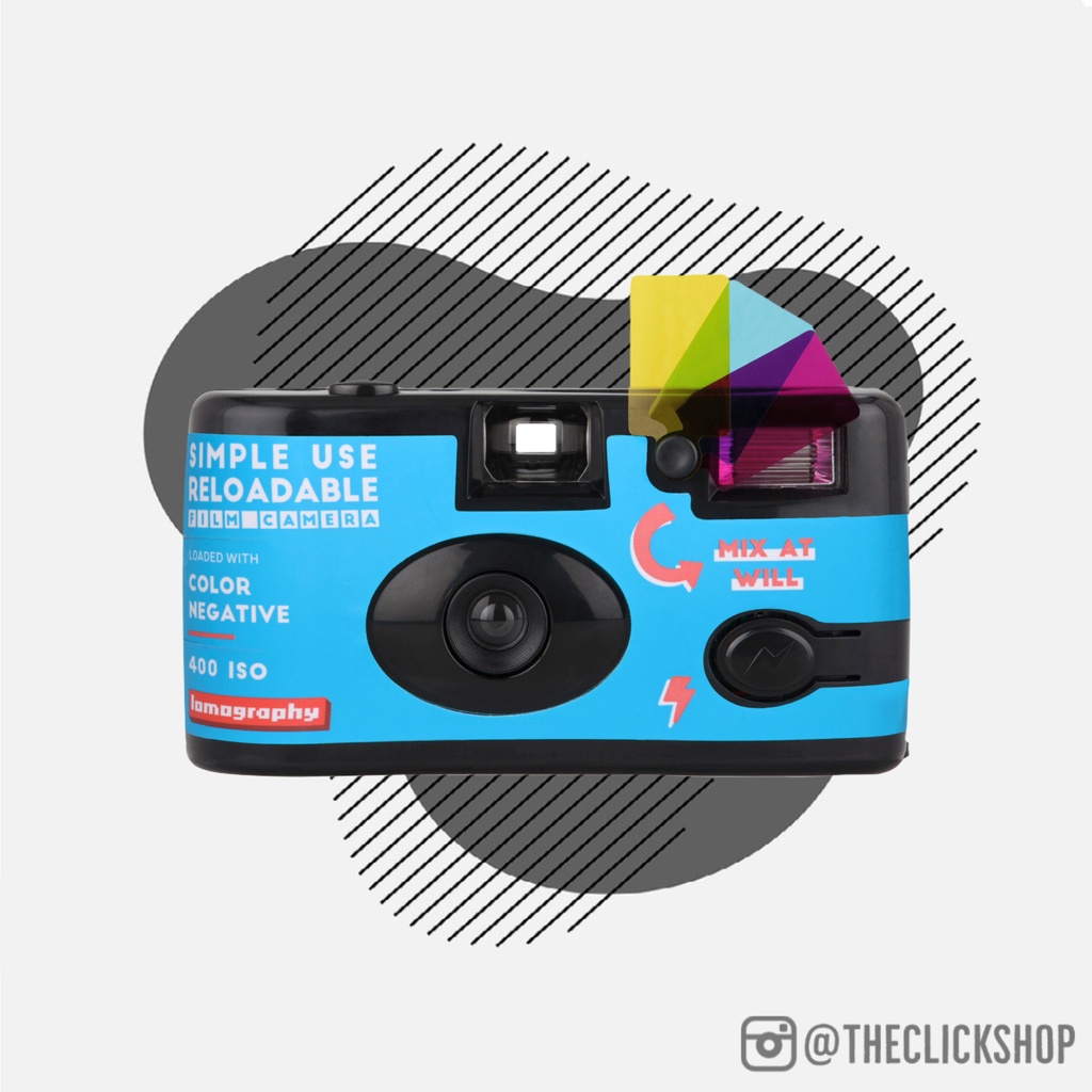 Lomography Simple Use Reusable Film Camera - Color Negative 400 (36 exposures) | Shopee Malaysia