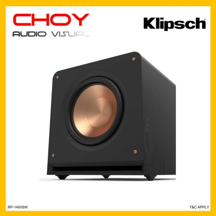 Klipsch RP-1400SW 14" Powered Subwoofer | Lazada Malaysia