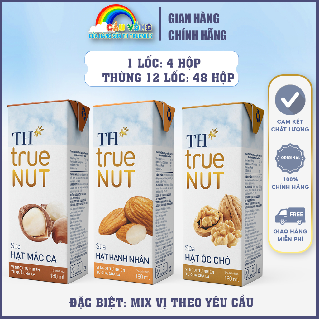 Sữa Hạt TH true NUT 180 ml | Shopee Việt Nam