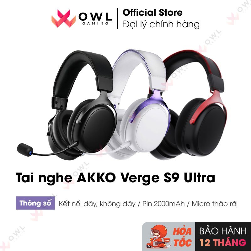 Tai nghe AKKO Verge S9 Ultra (hàng chính hãng) | Shopee Việt Nam