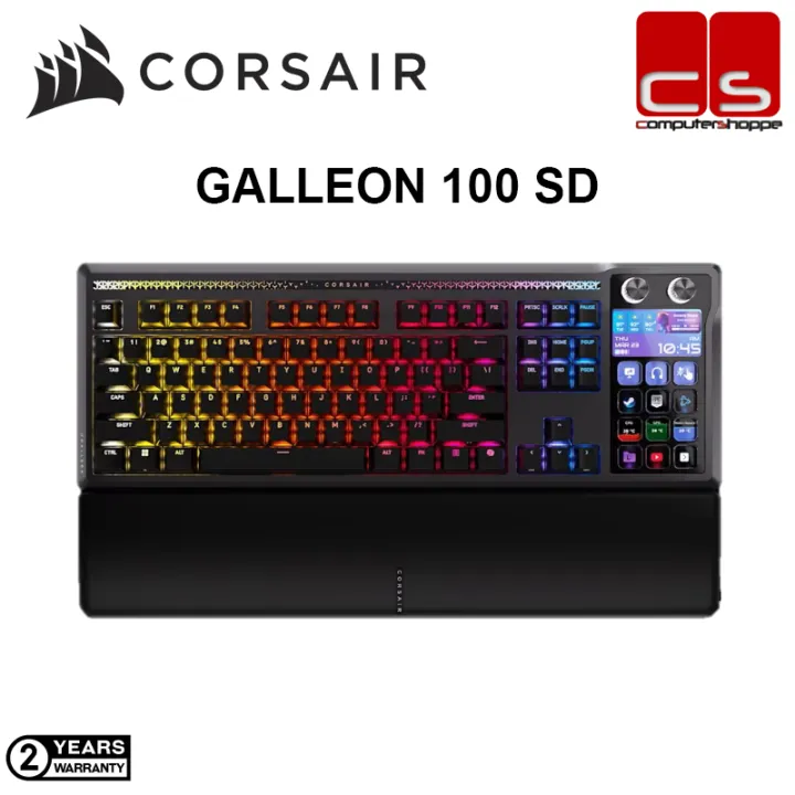 Corsair GALLEON 100 SD Stream Deck-Integrated Mechanical Keyboard Wired ( MLX Pulse Linear ) | Lazada Malaysia
