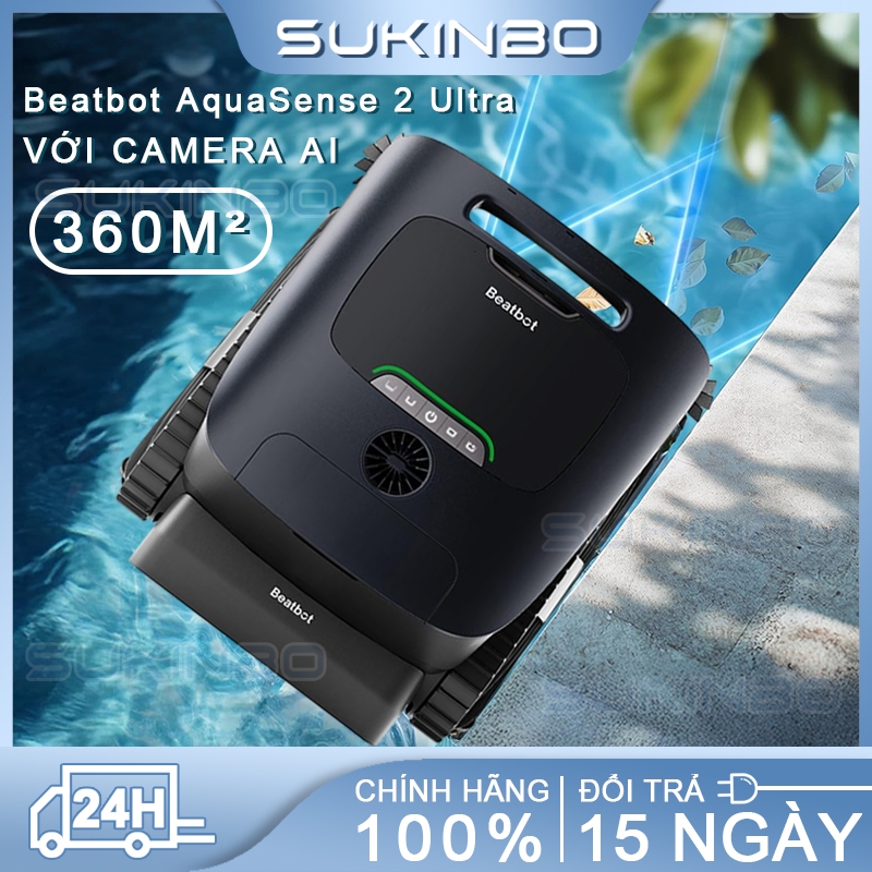 Robot dọn vệ sinh bể bơi Beatbot AquaSense 2 Ultra Vệ sinh kép đáy & bề mặt - App Điều khiển thông minh | Shopee Việt Nam