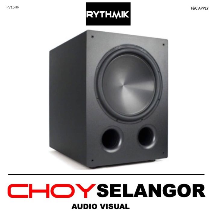 Rythmik FV15HP Direct Servo subwoofer 15″ | Lazada Malaysia