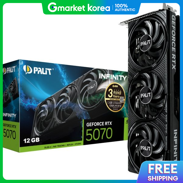 Emtek | Card Đồ Họa PALIT GeForce RTX 5070 Infinity 3 D7 12GB Emtek