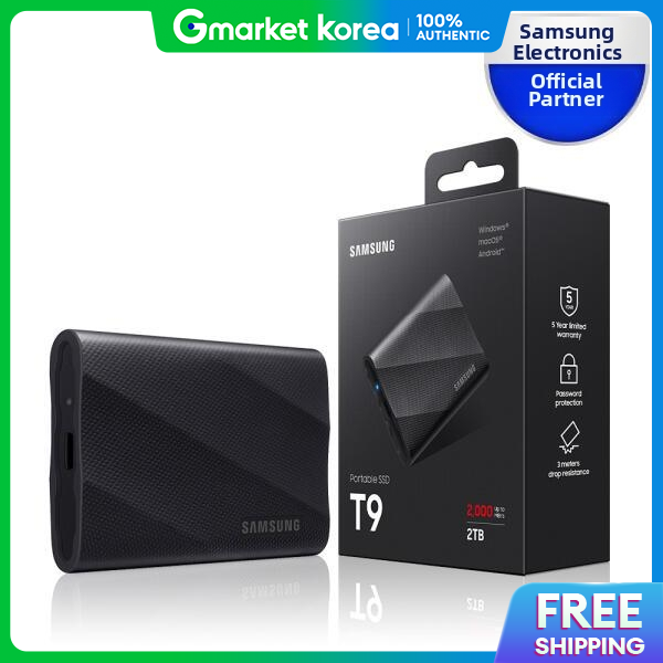 Samsung | Artbox/Samsung Electronics Samsung Electronics External Hard Drive External Ssd Portable T9 2Tb