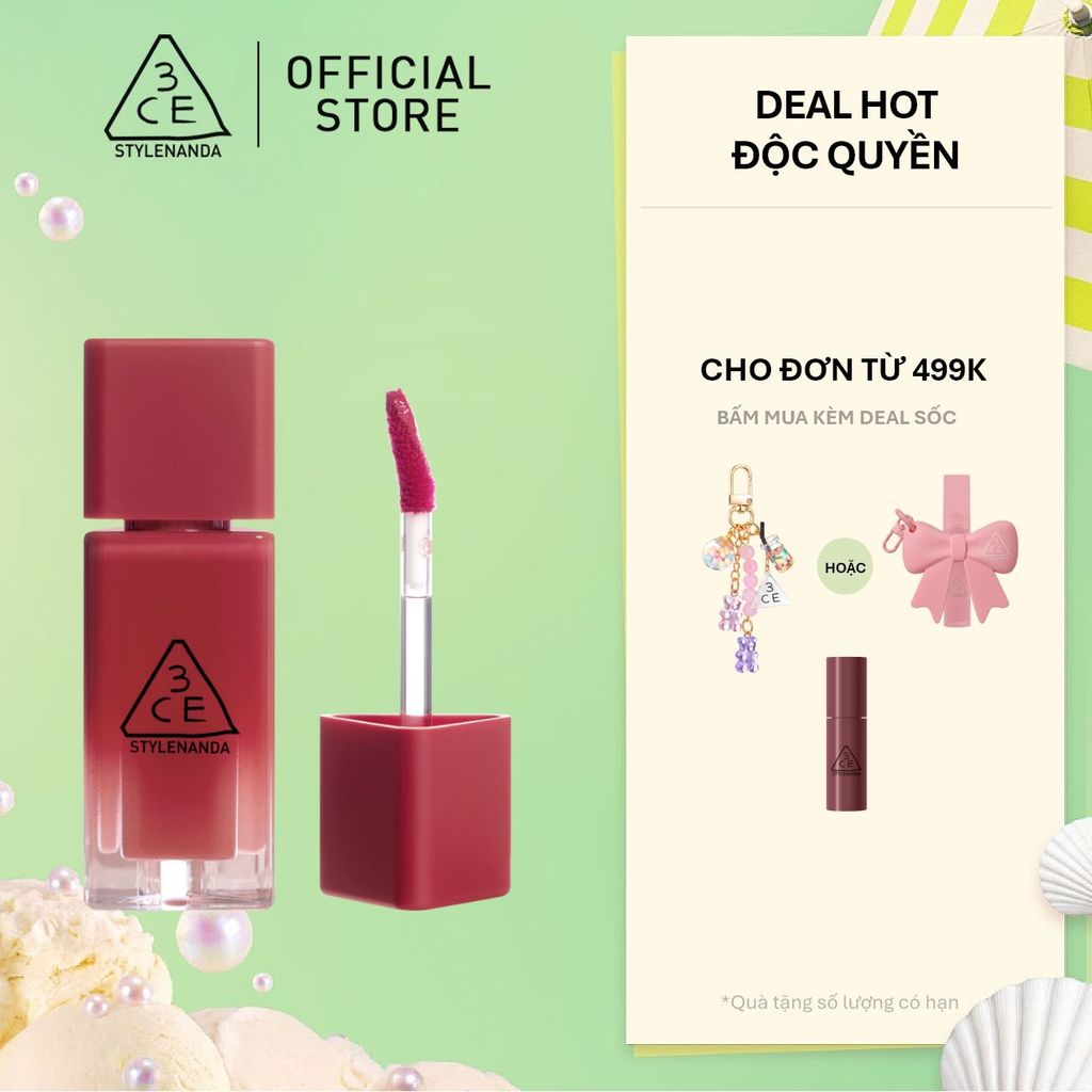 3CE SON TINT BÓNG MỀM GUMMY OIL TINT | Shopee Việt Nam