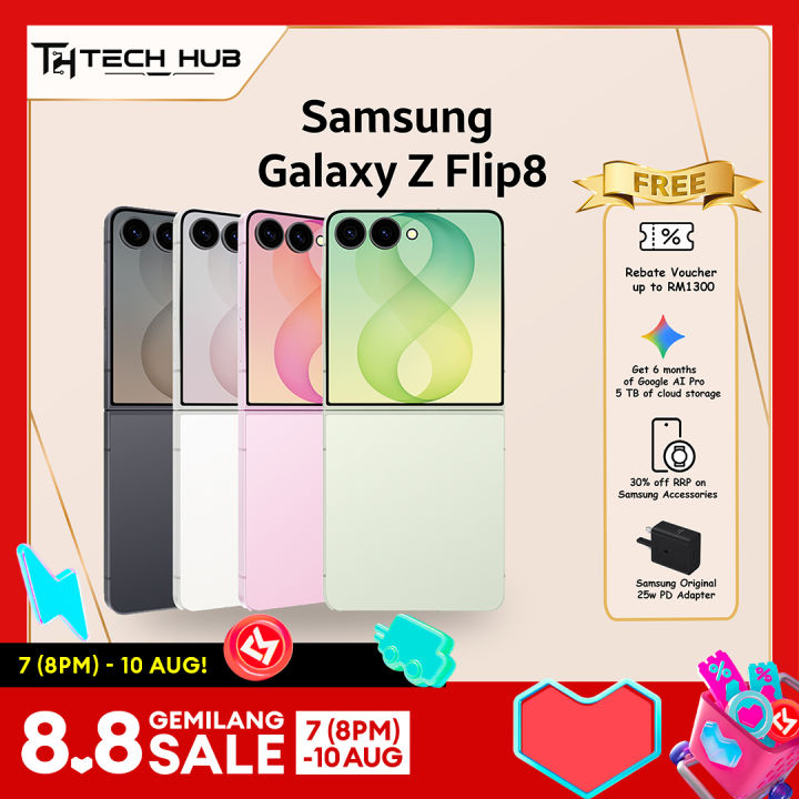 [Pre-order] Samsung Galaxy Z Flip8 (12+256GB/512GB)