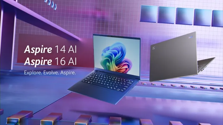 Acer Aspire 14 A14-11M-X1J7 AI Laptop | Snapdragon X1-26100 | 16GB RAM 512GB SSD | Qualcomm Adreno | 14"WUXGA 120Hz IPS | Wi-Fi 7 | MS Office H&S 2024+M365 Basic | Win 11 Home | 2yrs Local Warranty & 1st Year ITW GDT | Lazada Malaysia
