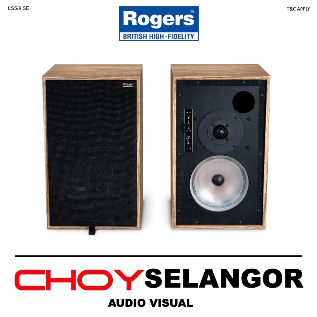 Rogers LS5/9 Classic SE Bookshelf Speakers Pair | Shopee Malaysia