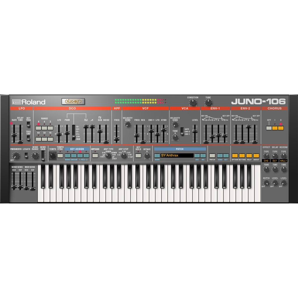 JUNO 106 - Roland (VST, AAX) [WINDOWS] | Shopee Malaysia