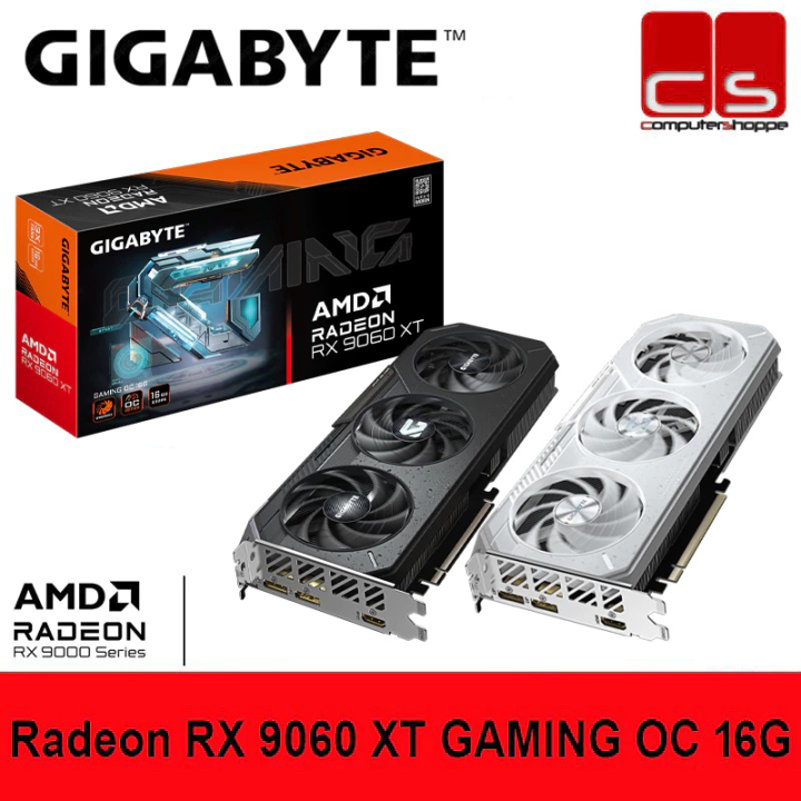 GIGABYTE Radeon RX 9060 XT GAMING OC 16G | RX 9060 XT GAMING OC ICE 16G | Lazada Malaysia