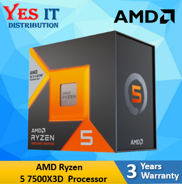 AMD Ryzen 5 7500X3D / Ryzen 9 7900X3D / 7950X3D / 9950X/ 9900X / 9900X3D / 9950X3D // RYZEN 7 9850X3D / 7800X3D / 9600X / 9700X / 9800X3D (TRAY NO BOX) AM5 Processor