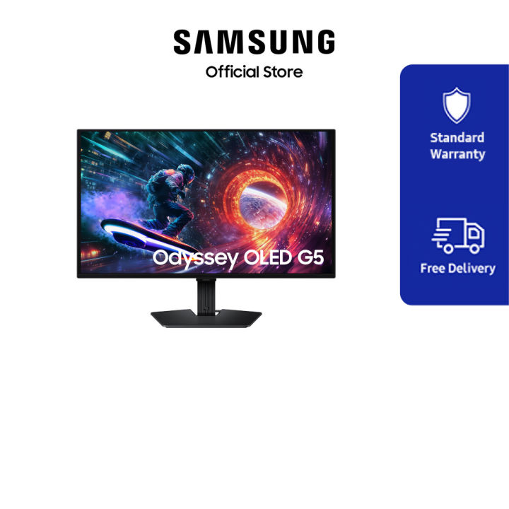 Samsung 27" Odyssey OLED G5 G50SF QHD 180Hz Gaming Monitor | LS27FG502SEXXS | Lazada Malaysia