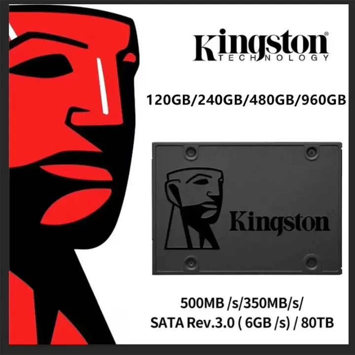 Kingston | Kingston SSD Internal Solid State Drive A400 960GB 480GB 240GB 120GB 2.5 Inch SSDs SATA III HDD Hard Disk for Laptop Desktop PC