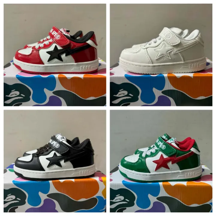 BAPE STA Childrens shoes casual sports shoes sneakers