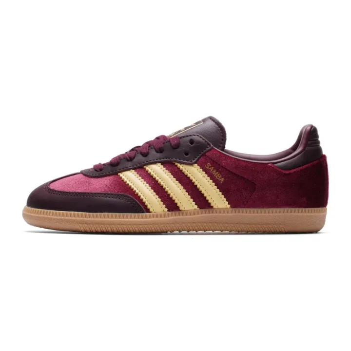 adidas | Adidas (Adidas) Trefoil Womens Shoes Samba Og W Sports Shoes German Training Shoes Low-Top Sneakers Fashion Casual Shoes