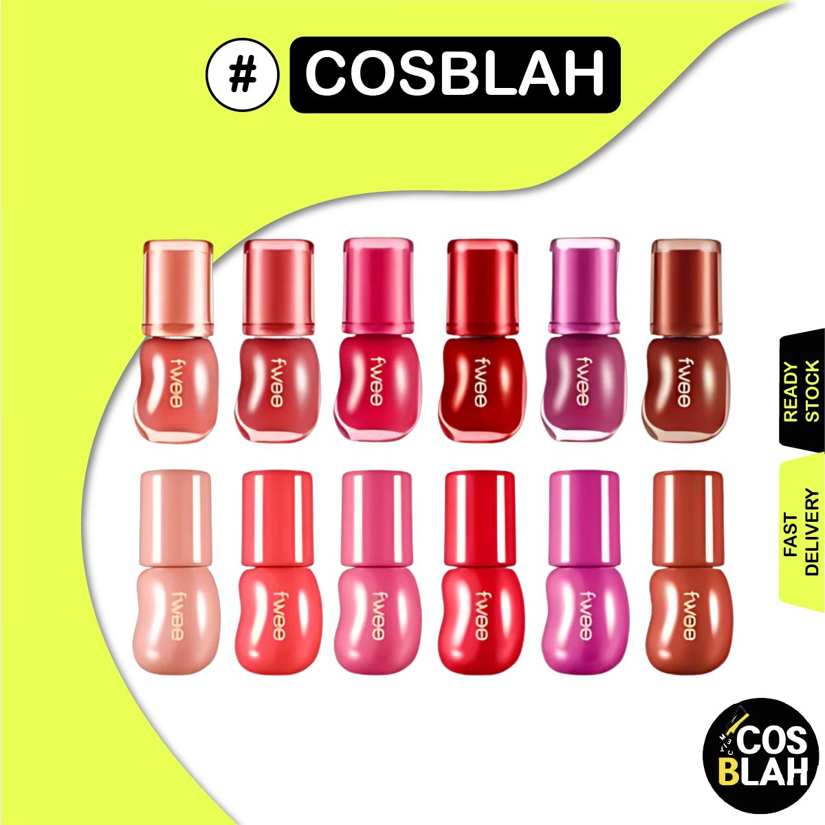 Fwee 3D Voluming Gloss 30% / 70%- 12 màu