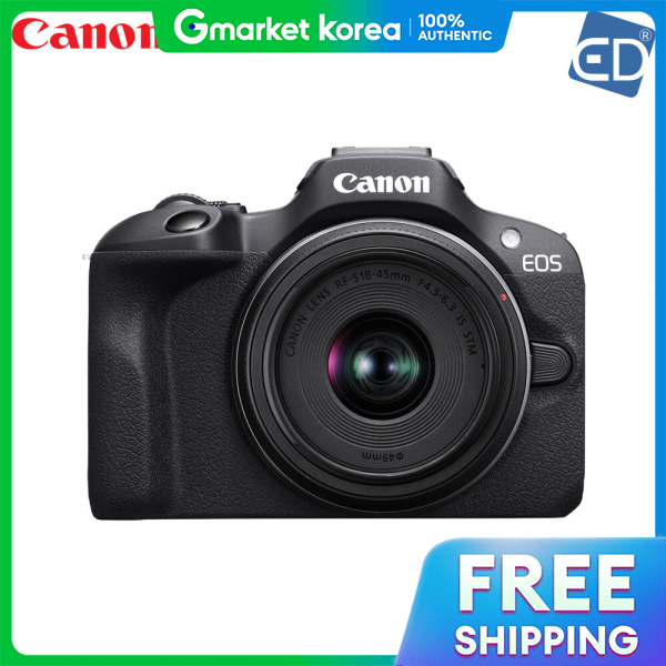 Canon | Canon Genuine Eos R100 / Rf S18-45Mm F4.5-6.3 Is Stm / Ed