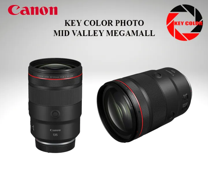 Canon RF 135mm f/1.8 L IS USM Lens (Canon Malaysia 3 Year Warranty) | Lazada Malaysia