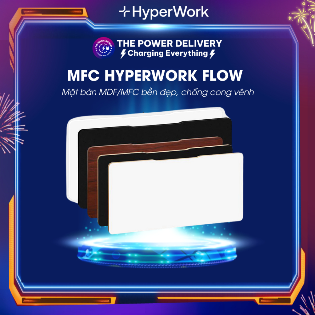Mặt bàn gỗ MDF HyperWork / MFC HyperWork Flow | Shopee Việt Nam