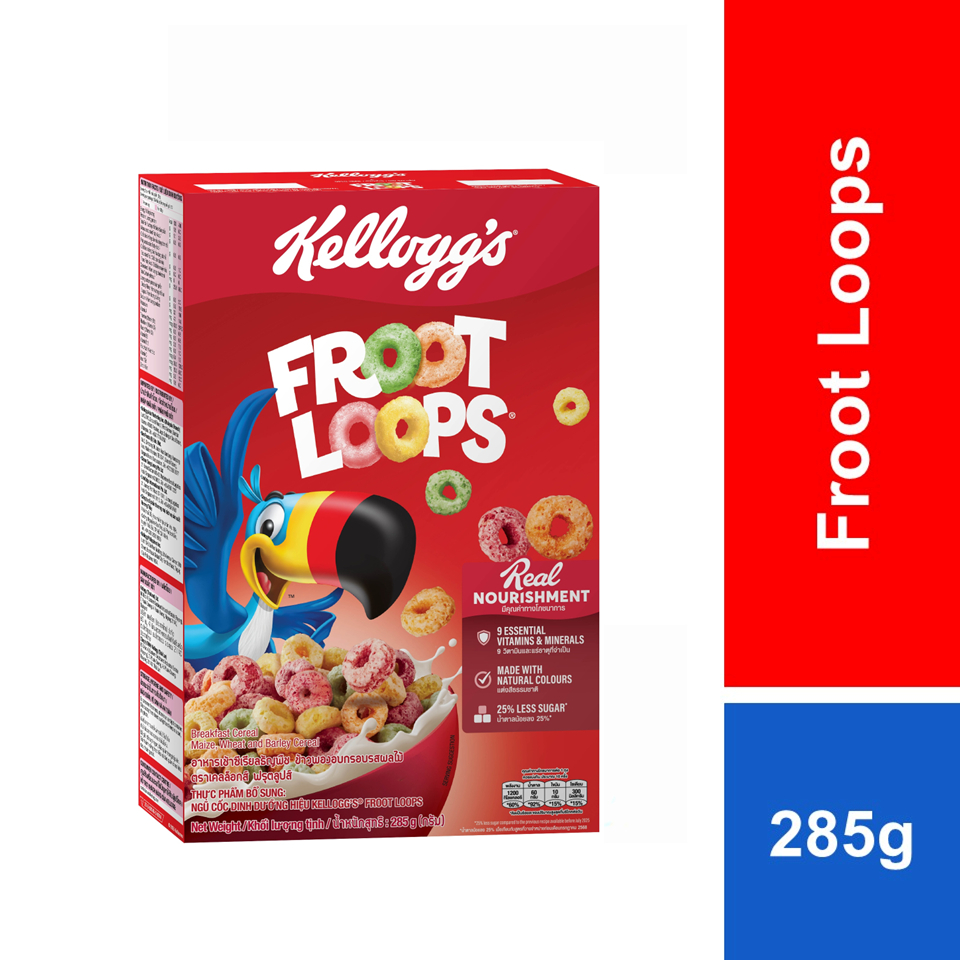 Kellogg's Froot Loops Cereal 285g | Shopee Malaysia