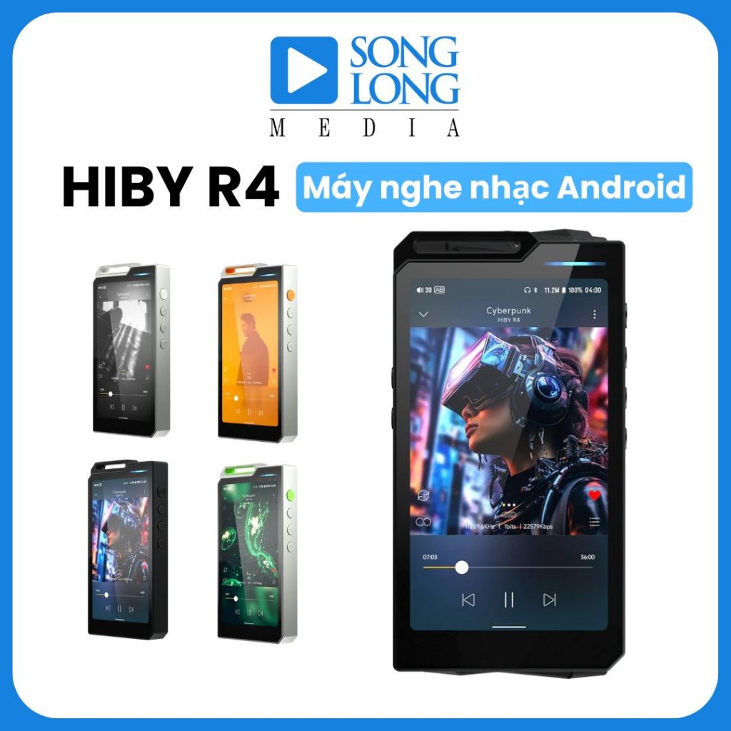 Máy nghe nhạc HiBy R4 (Bộ Nhớ 32Gb Ram 3Gb WiFi Bluetooth 5.0 Hai Chiều DAC Mode Android) - Chính hãng phân phối | Shopee Việt Nam