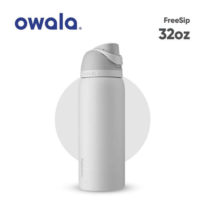 Owala Freesip Water Bottle Shy Marshmallow - 32oz
