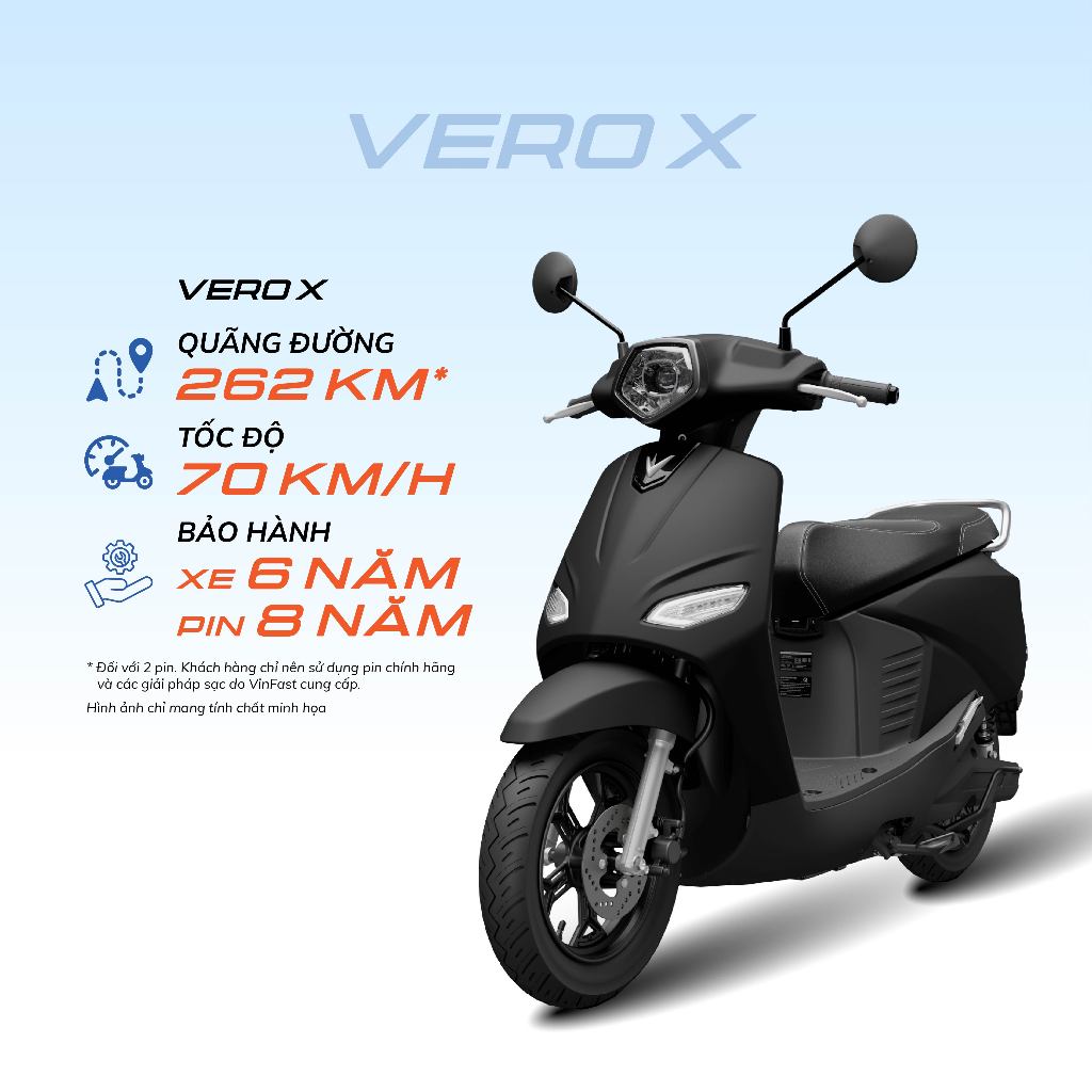 Xe máy điện VinFast Vero X | Shopee Việt Nam
