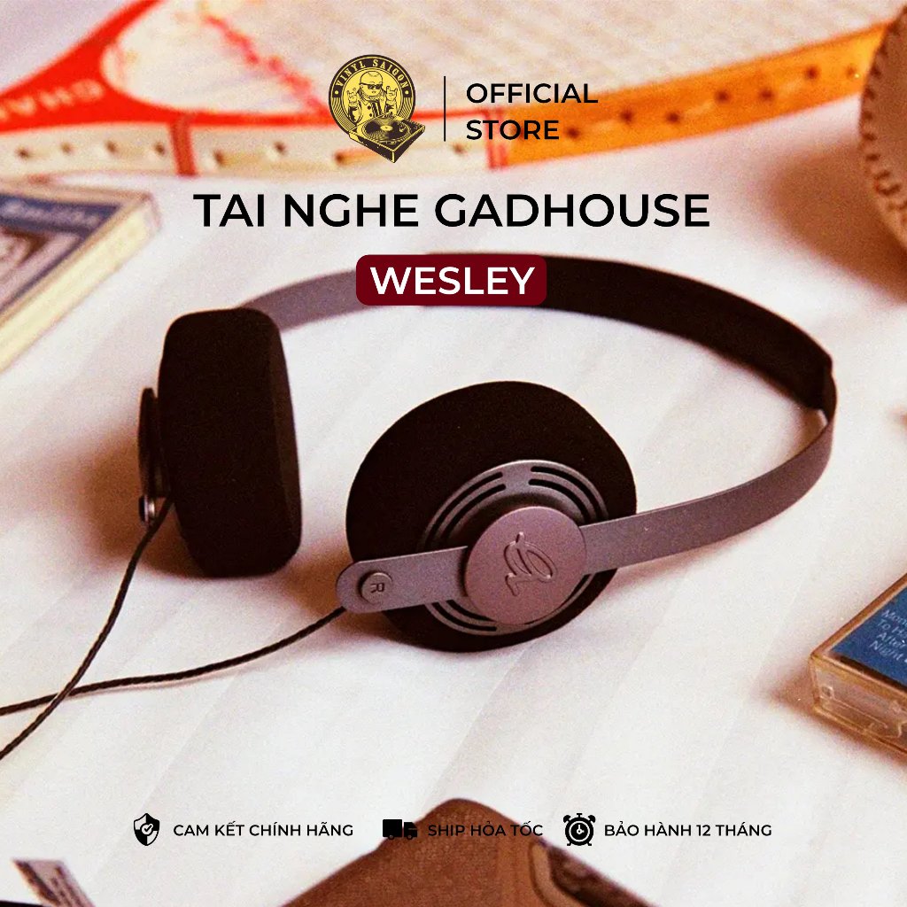 Tai nghe chụp tai có dây Gadhouse Wesley - Bảo hành 12 tháng | Shopee Việt Nam