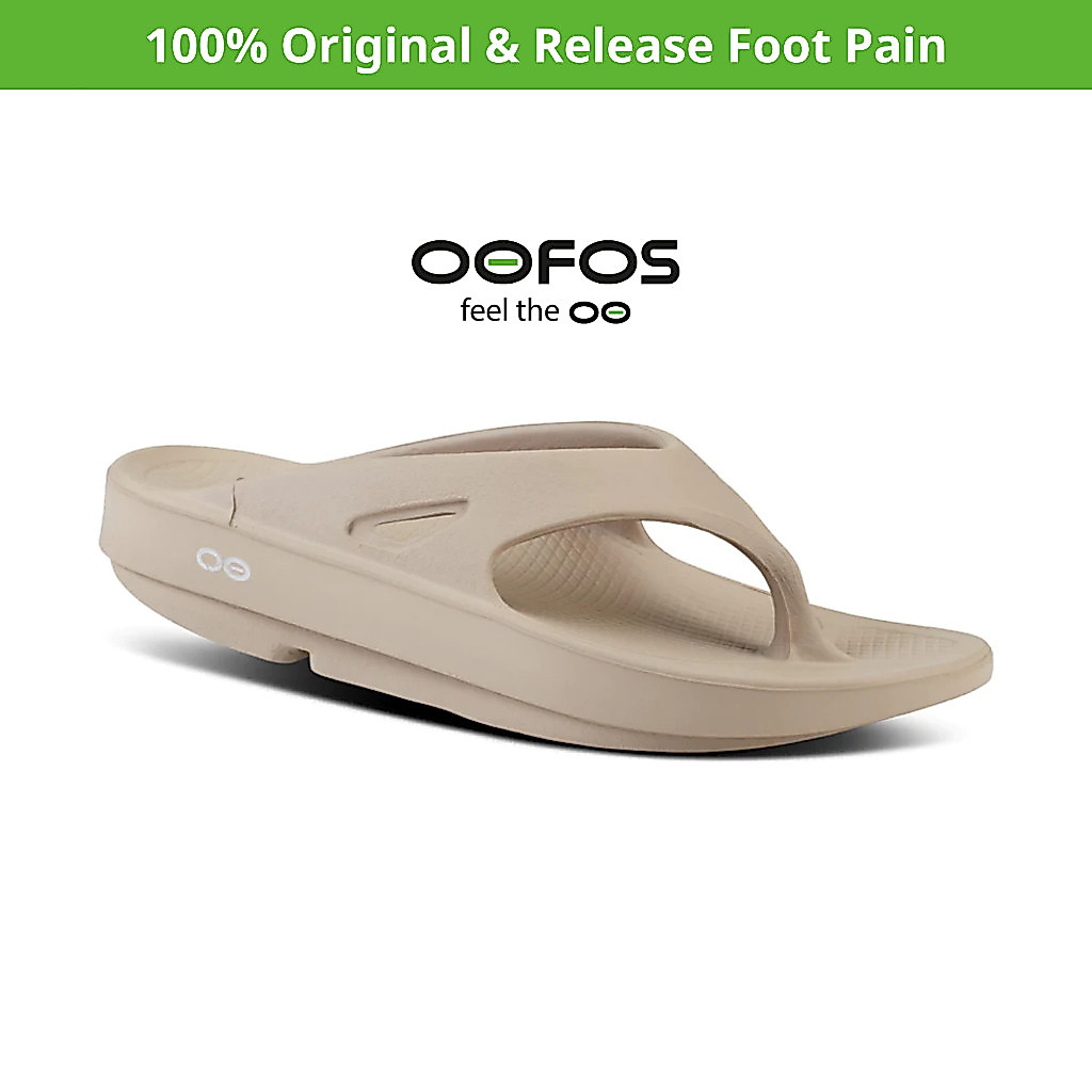 OOFOS Sandal Dép xỏ ngón siêu mềm và tốt cho sức khỏe Dép sức khỏe phù hợp cho cả nam và nữ giảm đau bàn chân | Shopee Việt Nam