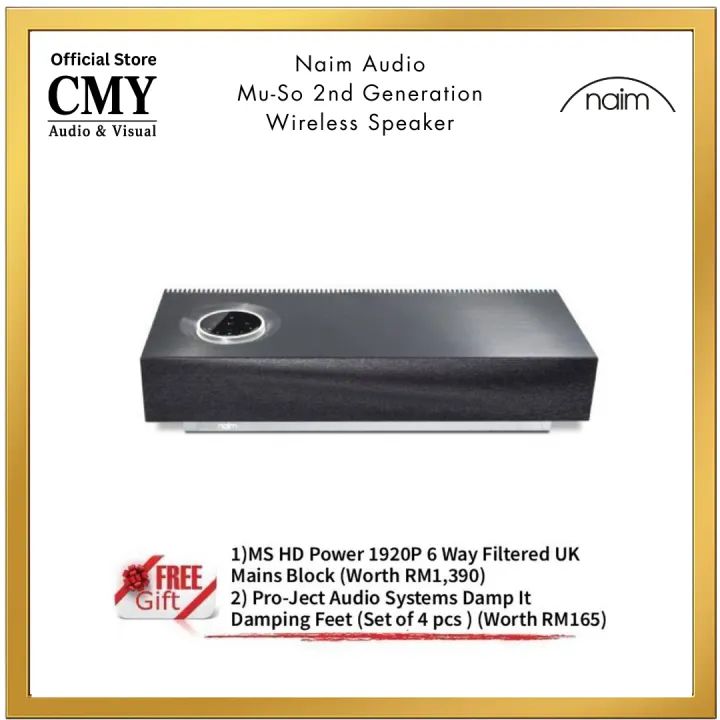 Naim Audio Mu-So 2nd Generation Wireless Speaker | Lazada Malaysia