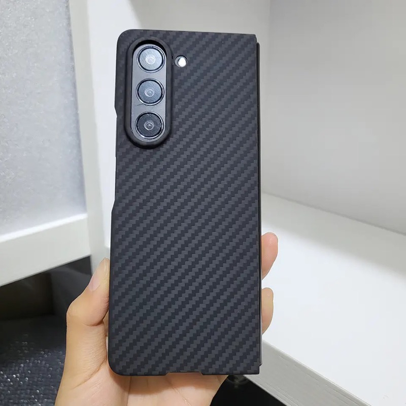 Premium Z Fold 5 Aramid Carbon Fiber Case Thin Light Durable | Shopee Malaysia