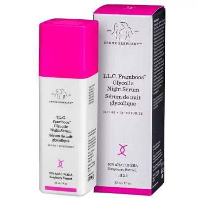 Drunk Elephant T.L.C. Framboos Glycolic Night Serum (30ml) | Lazada Malaysia
