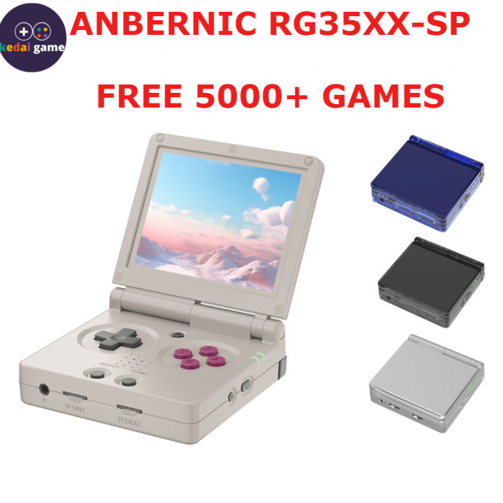 Cheapest Anbernic RG35XX-SP Retro PSP Gameboy Handheld Console HDMI Bluetooth 3.5 Inch Screen SP | Lazada Malaysia